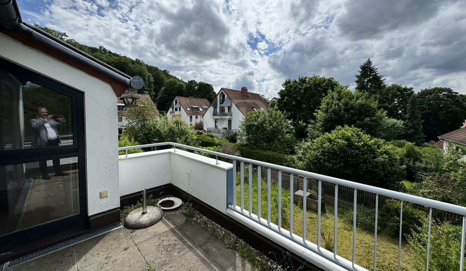 Maisonette Appartement für Singles
mit Blick ins Grüne und Stadtnah