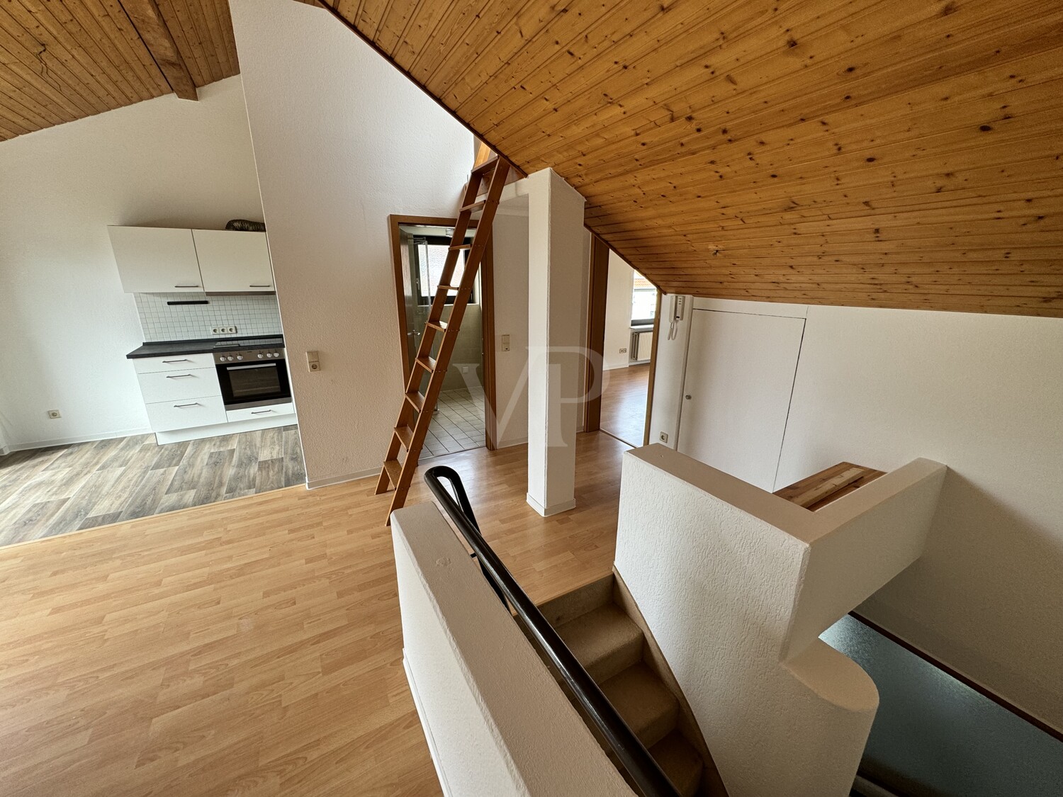 Maisonette Appartement für Singles
mit Blick ins Grüne und Stadtnah