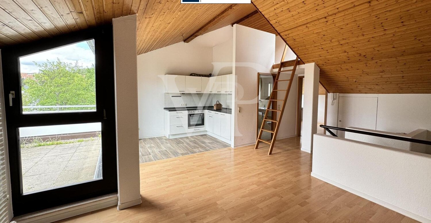Maisonette Appartement für Singles
mit Blick ins Grüne und Stadtnah