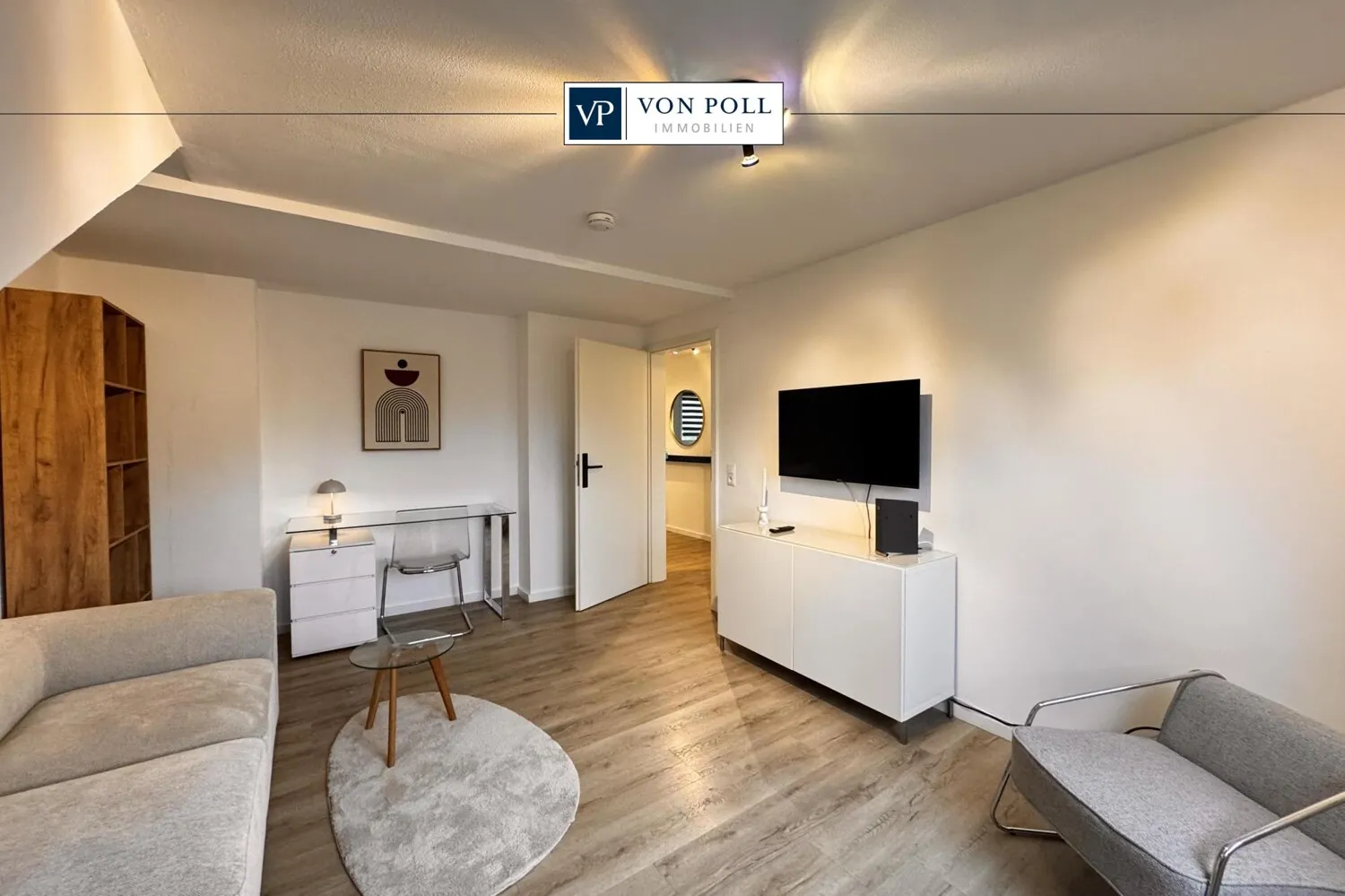 Moderne, voll möblierte und ausgestattete  2-Zimmer-Wohnung 
in Uni,  Hochschul- und Stadtnähe