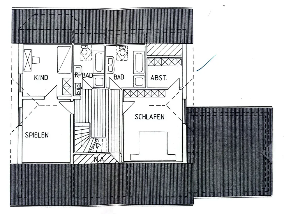 Grundriss Dachgeschoss
