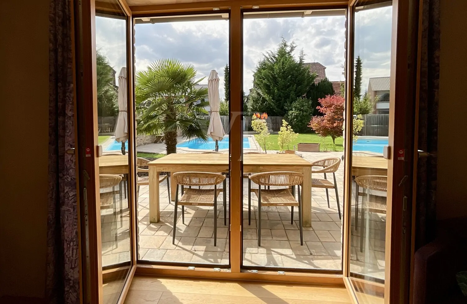 Ausblick Gästezimmer