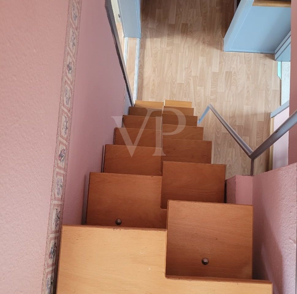 Treppe zum Spitzboden