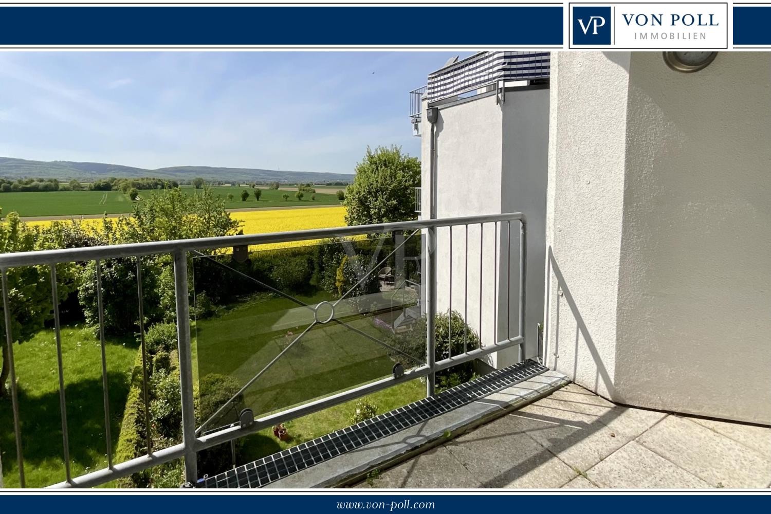 Westbalkon mit Weitblick