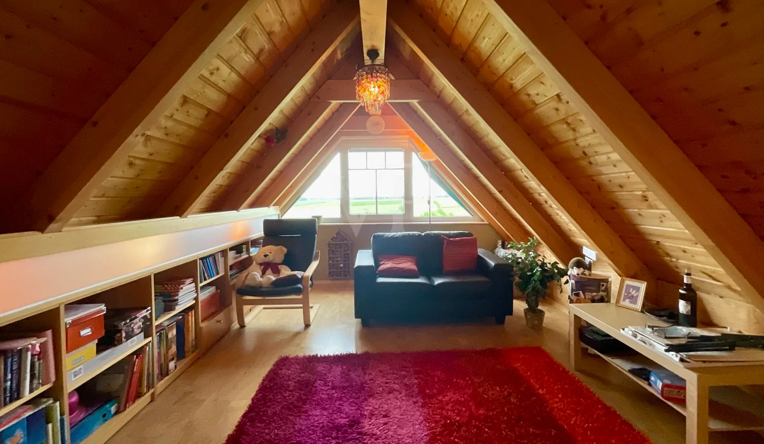 Ausgebauter Spitzboden