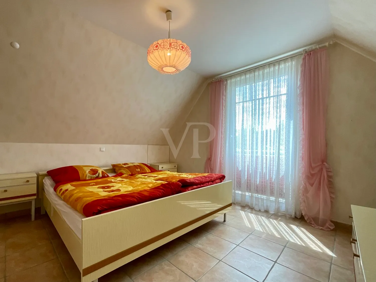 Schlafzimmer in der Einliegerwohnung