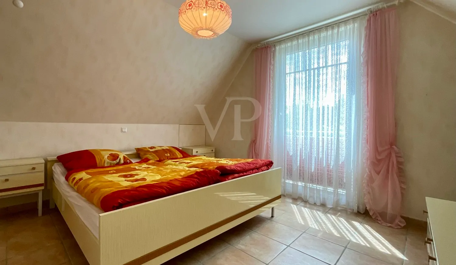 Schlafzimmer in der Einliegerwohnung