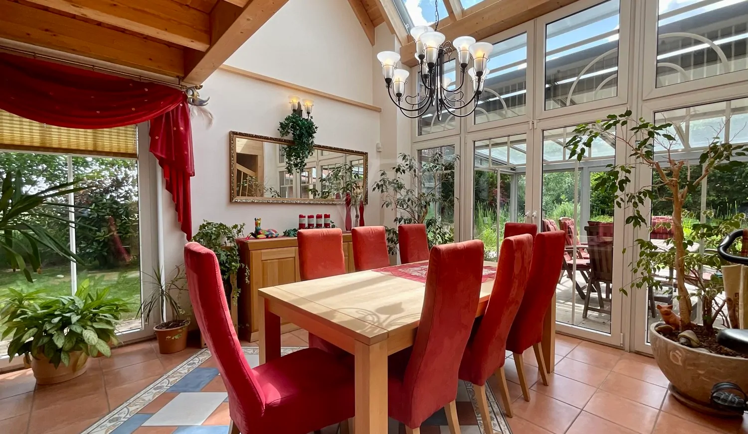 Essbereich-Glaserker