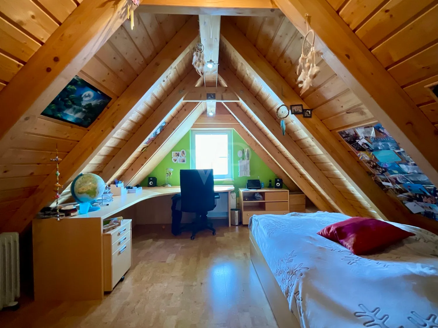 Ausgebauter Spitzboden