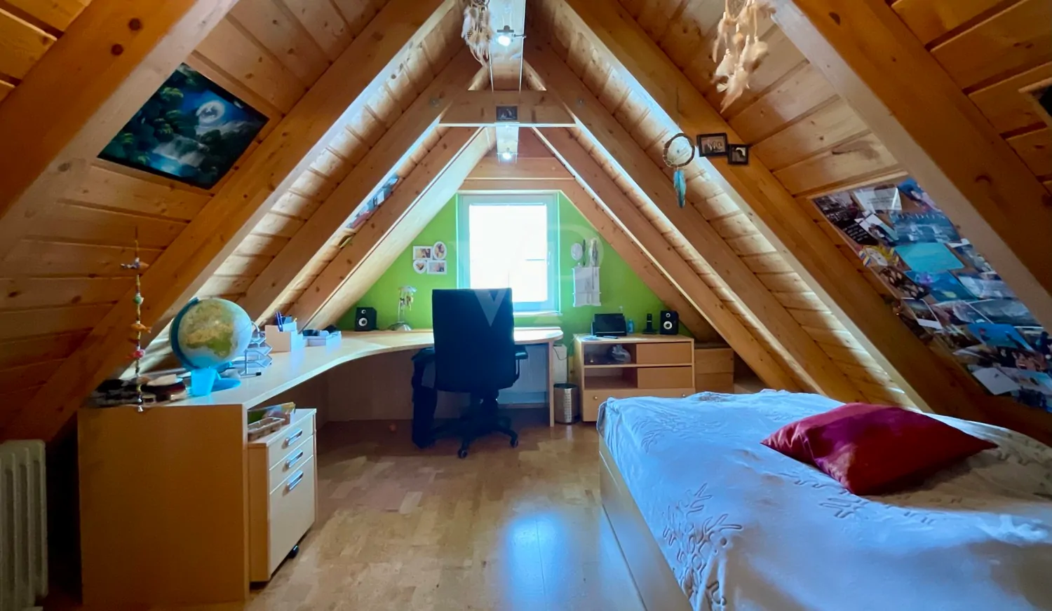 Ausgebauter Spitzboden