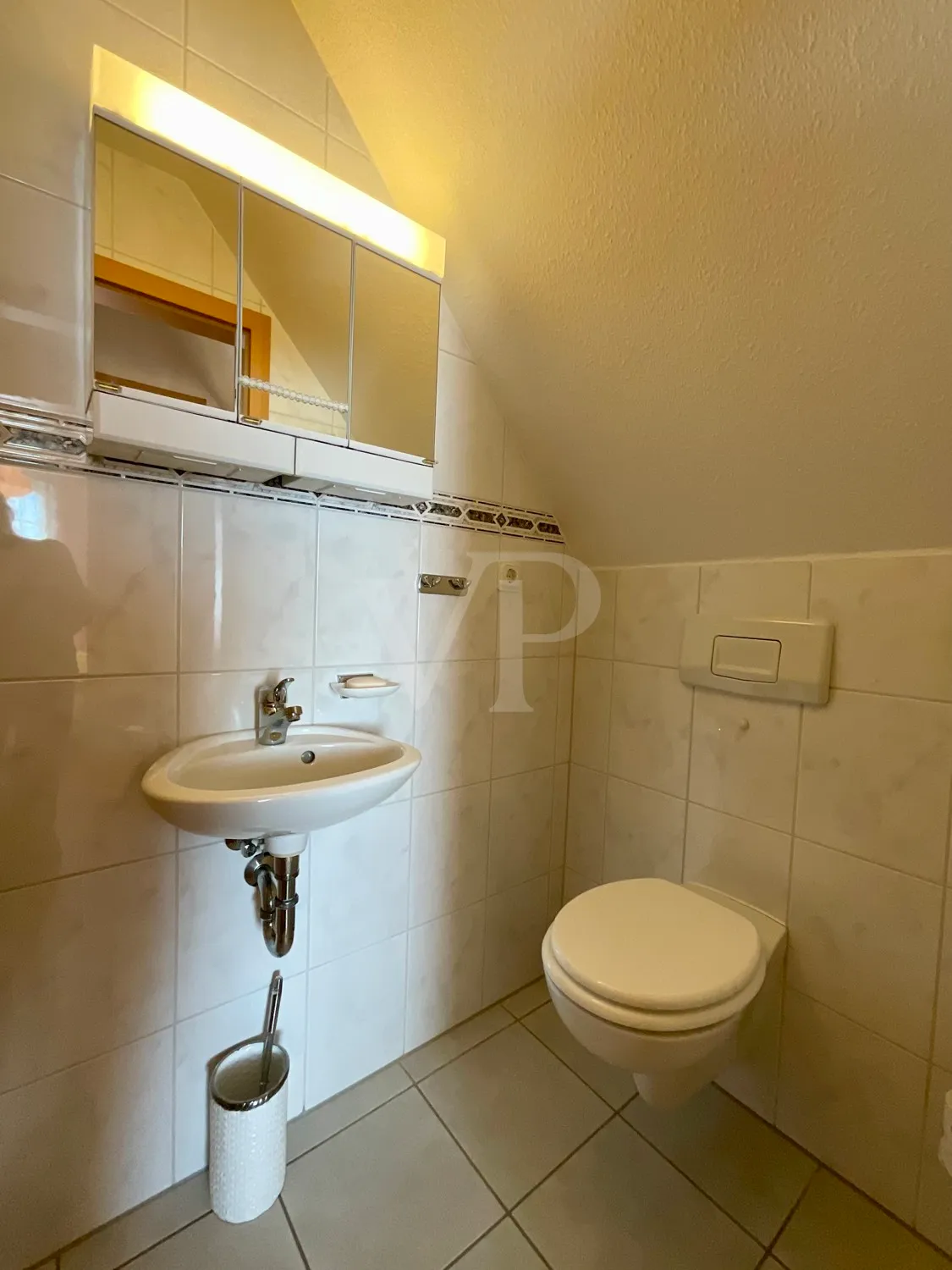 WC in der Einliegerwohnung