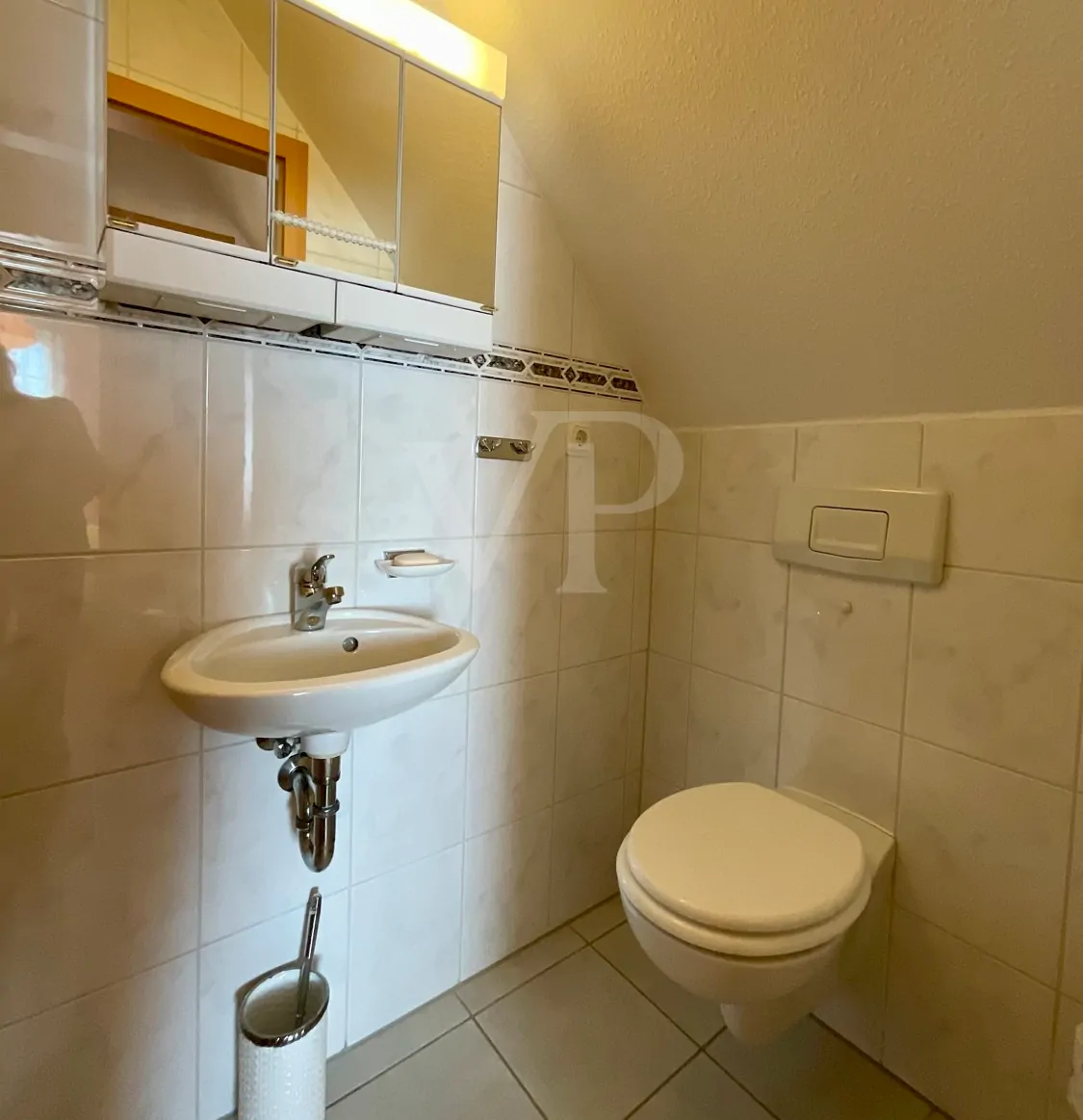 WC in der Einliegerwohnung