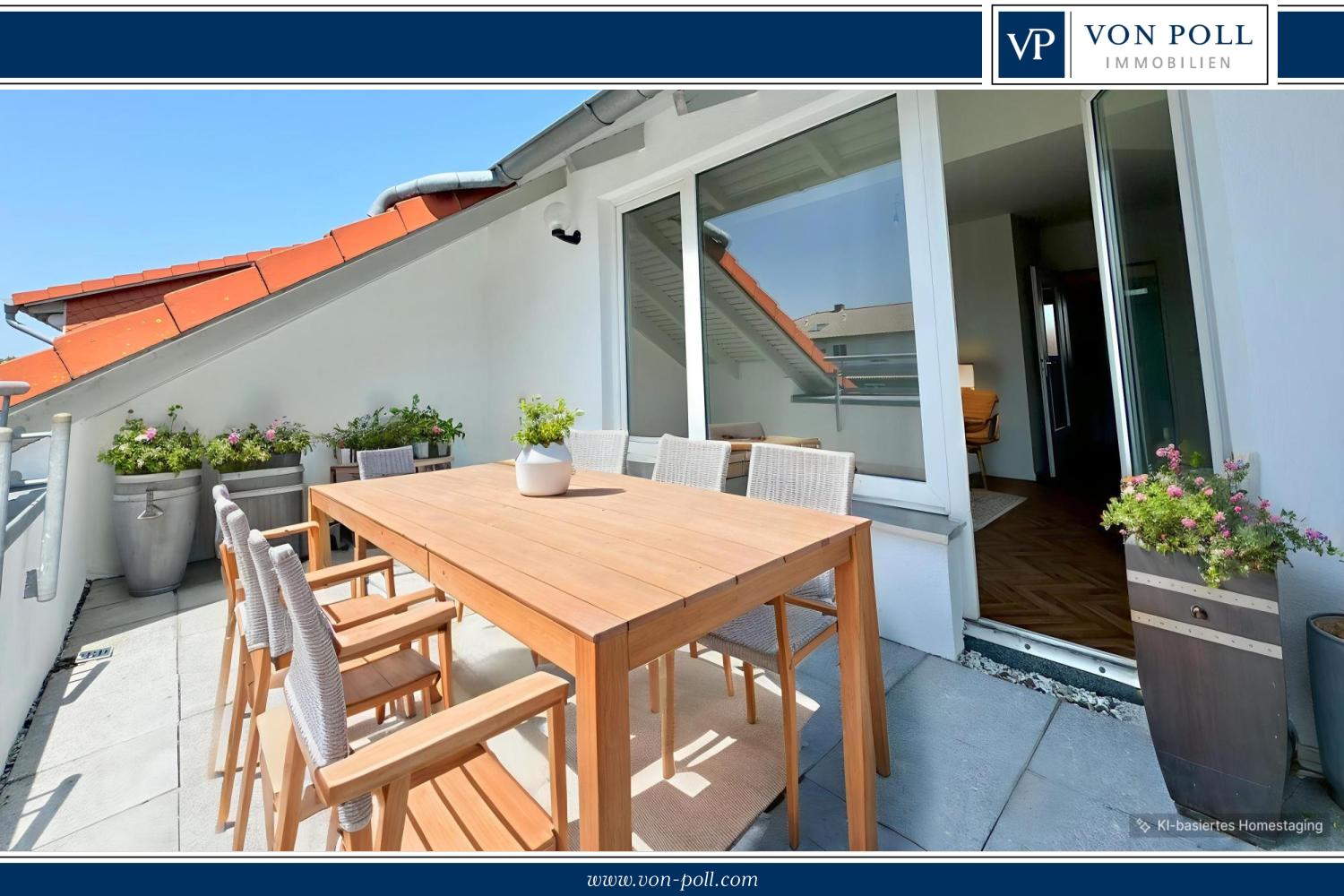 Helle, renovierte 2-Zimmer-Wohnung mit sonniger Loggia im 4. OG!