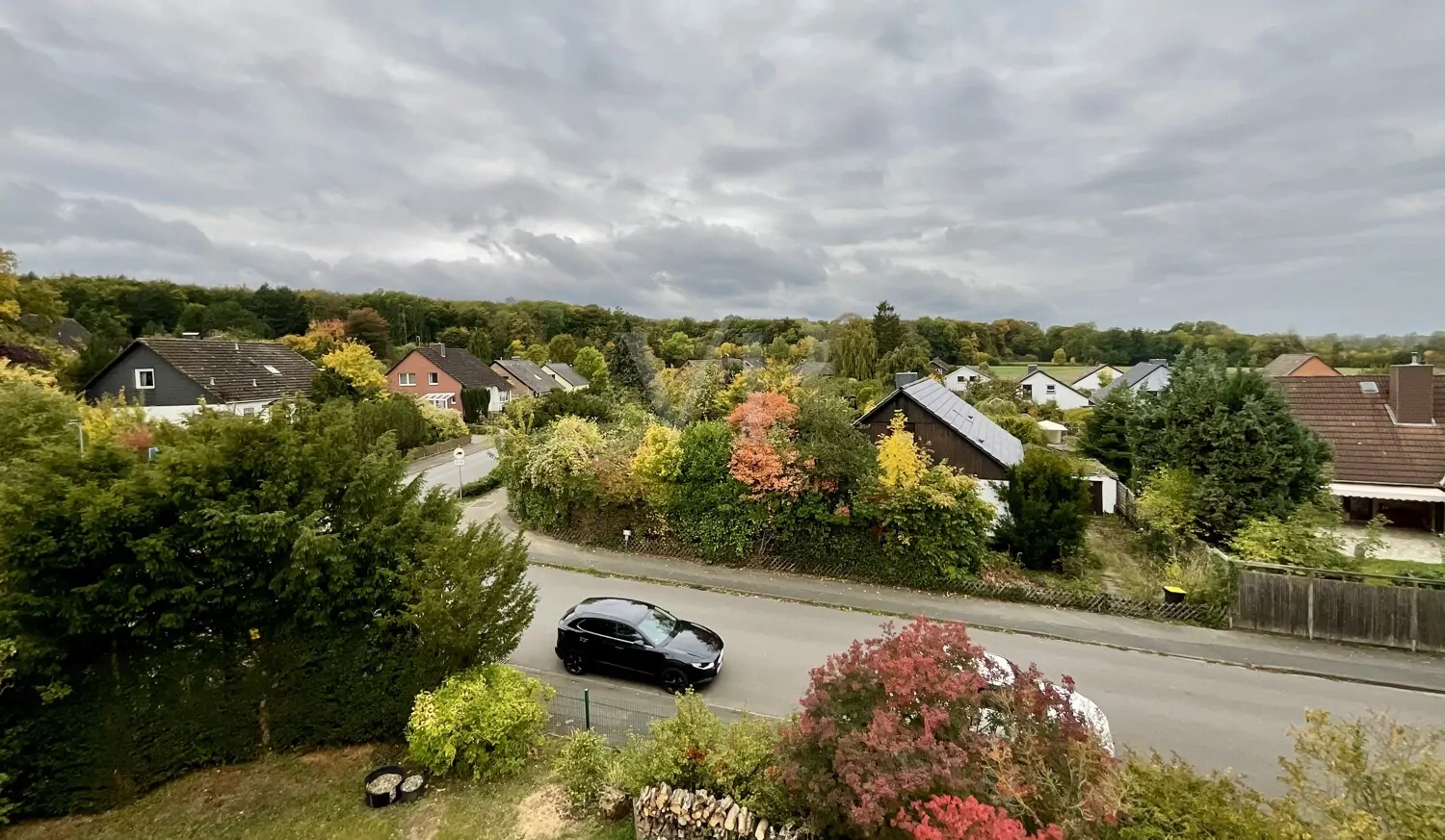 Aussicht vom Balkon