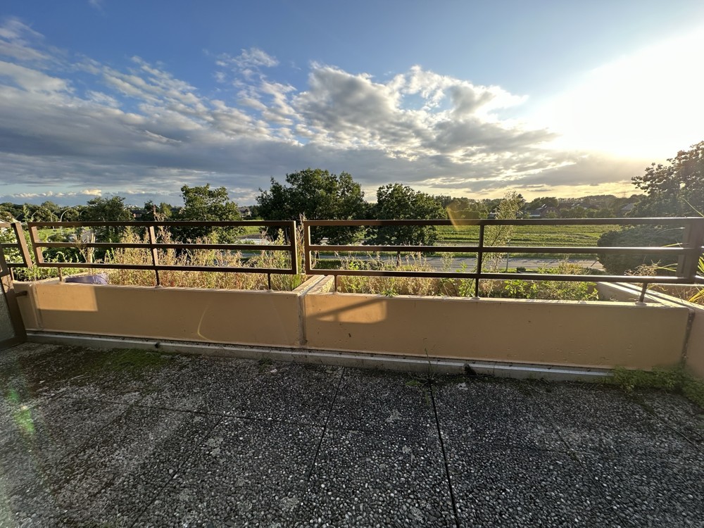 Blick vom Balkon