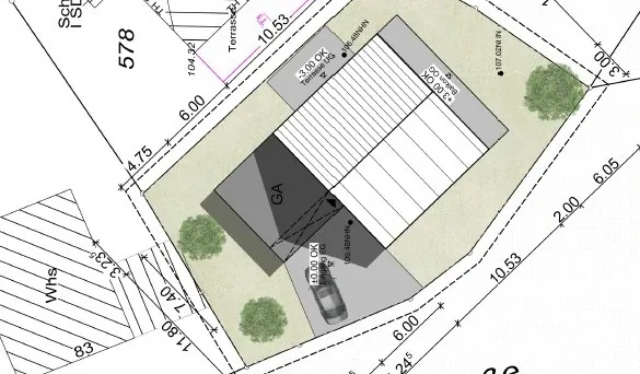 Grundriss Bebauungsvorschlag A