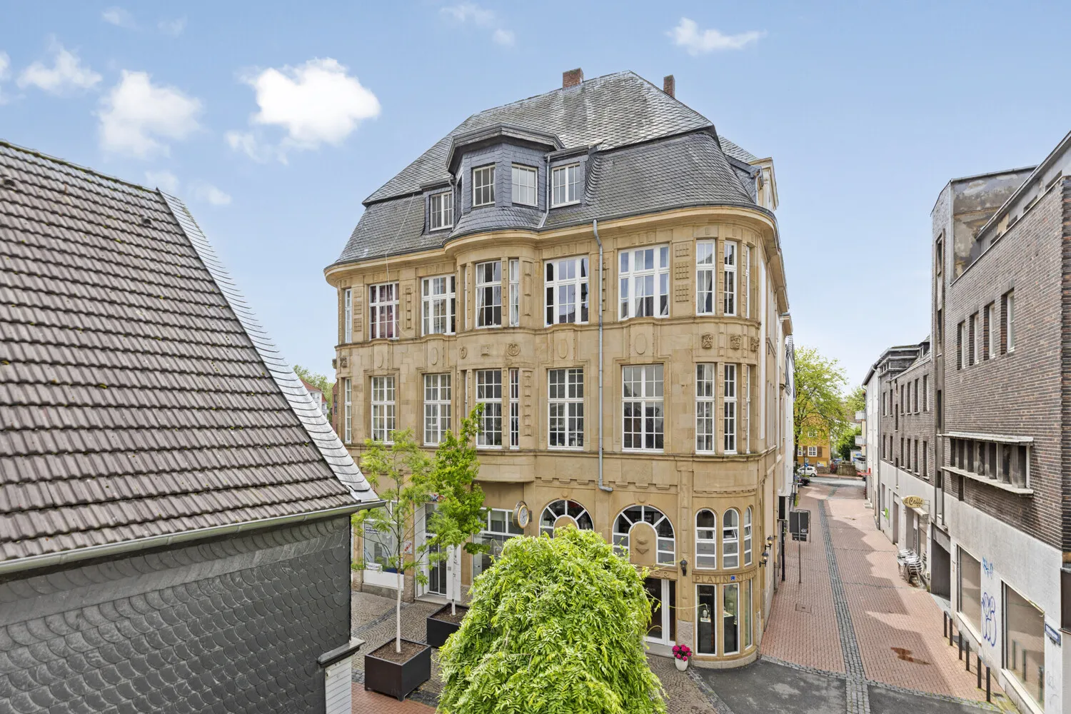 Ansicht vom Kirchplatz