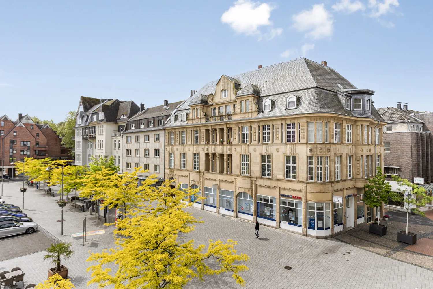Ansicht vom Marktplatz