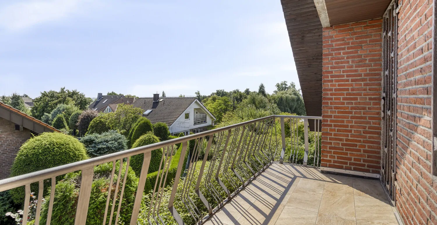 Balkon vom Schlafzimmer