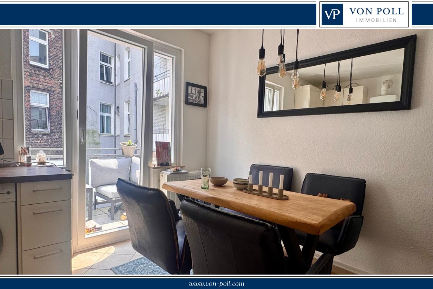 3-Zimmer-Wohnung mit Balkon in der Altstadt