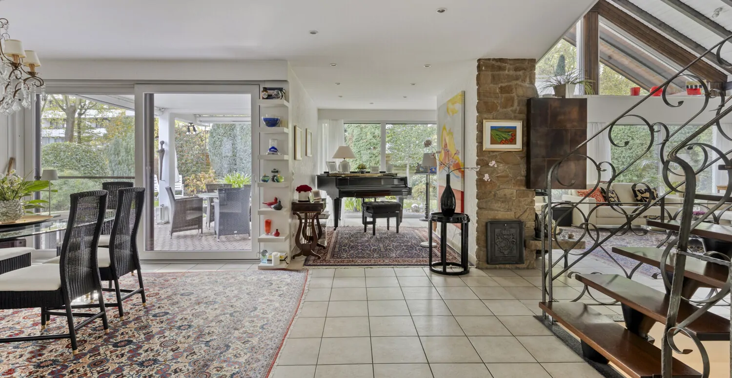 Blick in den Wohnbereich