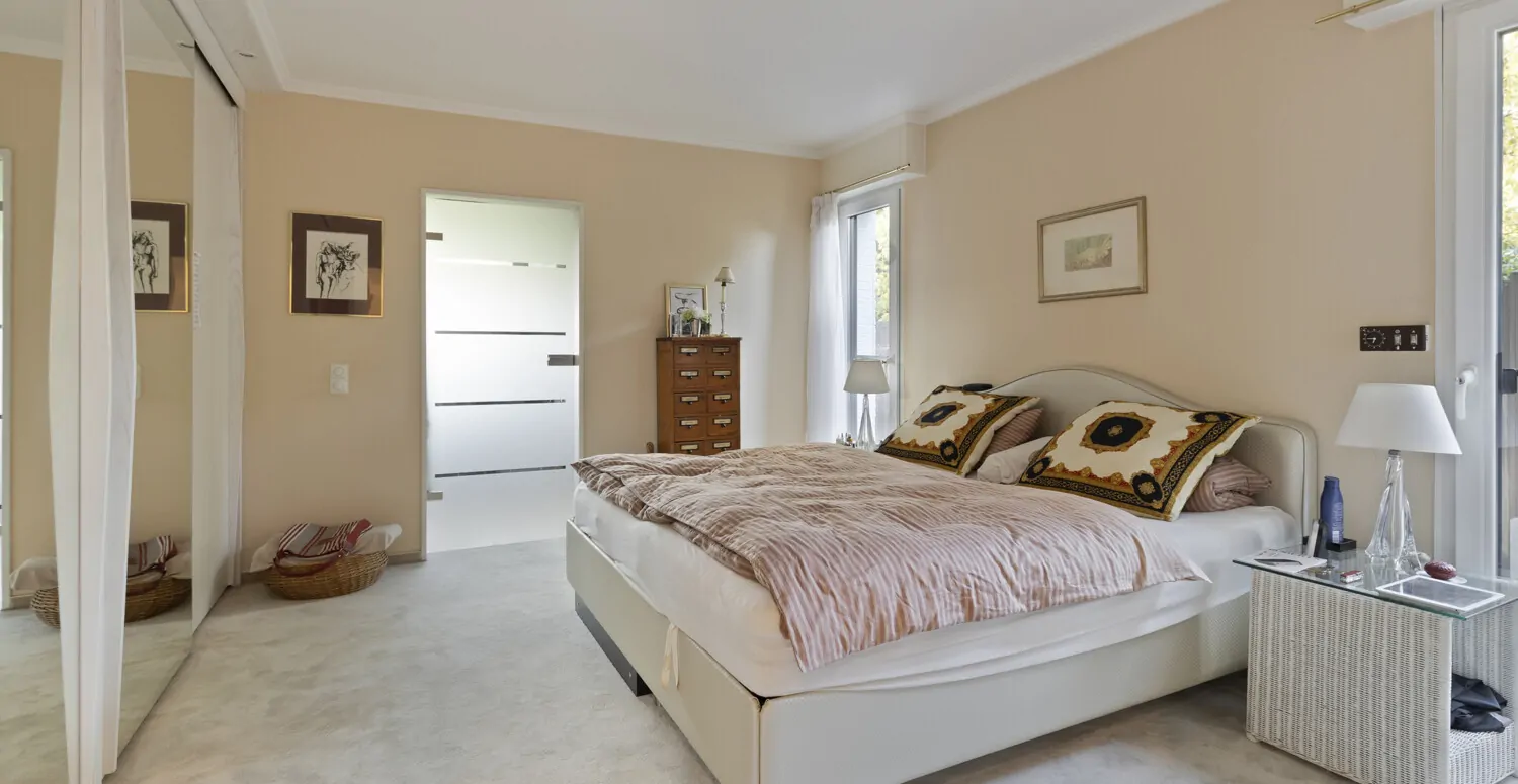 Schlafzimmer im Erdgeschoss