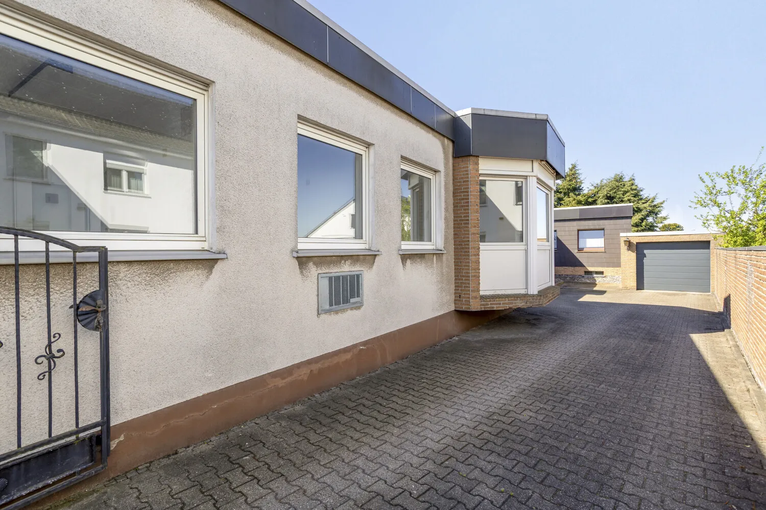 Durchfahrt zum Bungalow