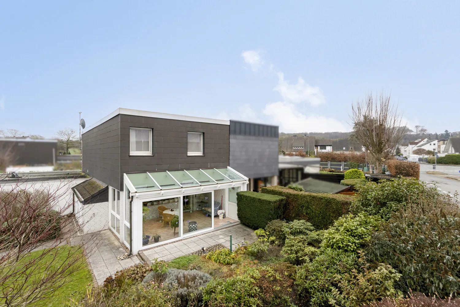 Ansicht Garten hoch ret