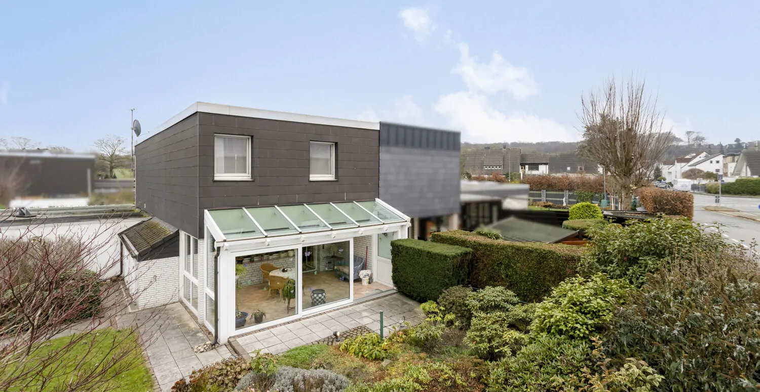 Ansicht Garten hoch ret