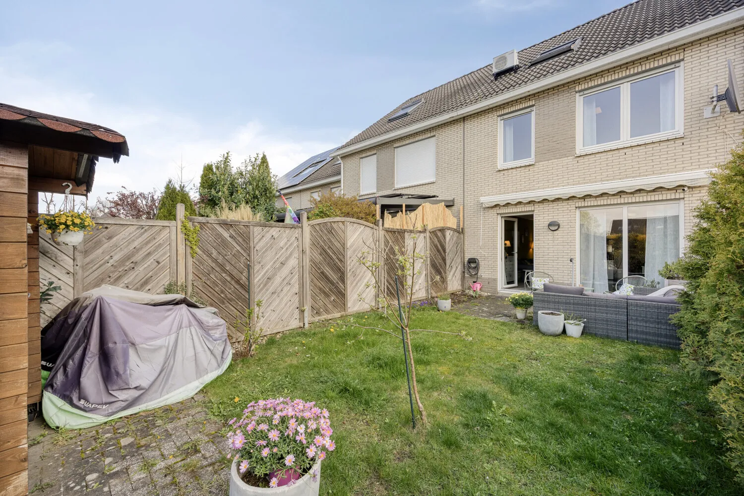 Titel Gartenansicht