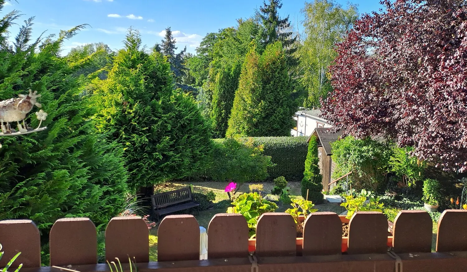 Blick von der Terrasse