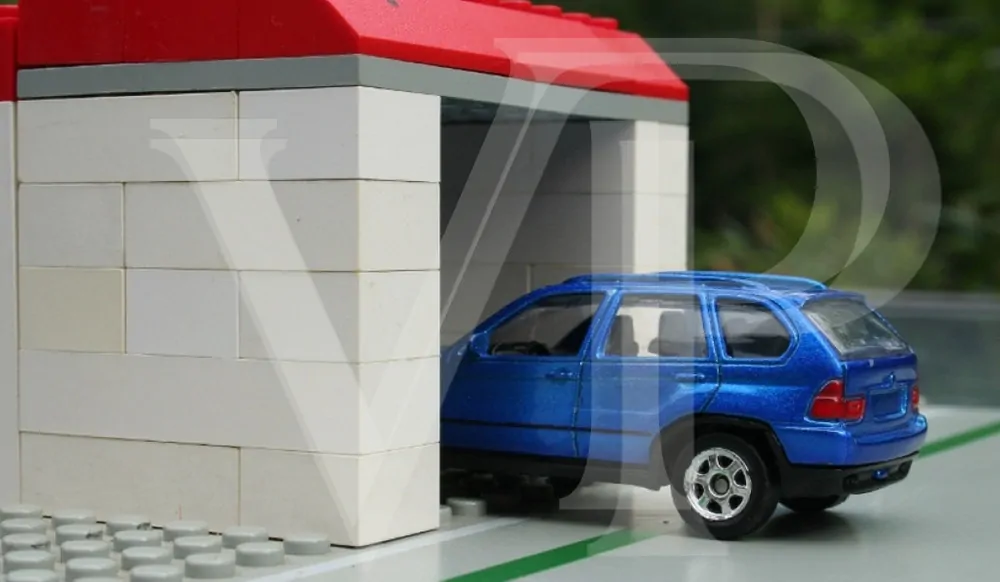 Photo parking, Garage