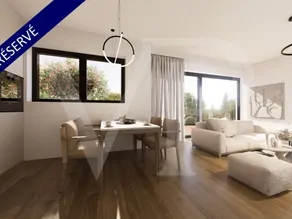 1 bedroom apartment with private garden for sale
