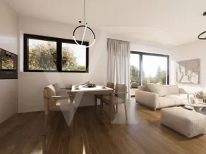 1 bedroom apartment with private garden for sale