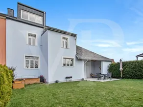Bright family home with garden in Leudelange