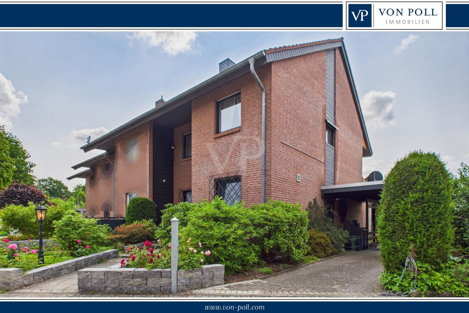 Gepflegtes Reihenendhaus mit großem Garten, Garage und Carport