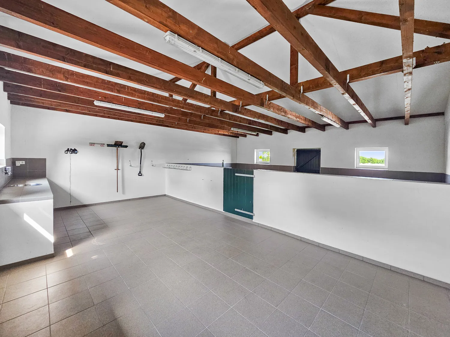 Energieeffizienter Wohntraum mit vielen Möglichkeiten für Pferde- und Autoliebhaber