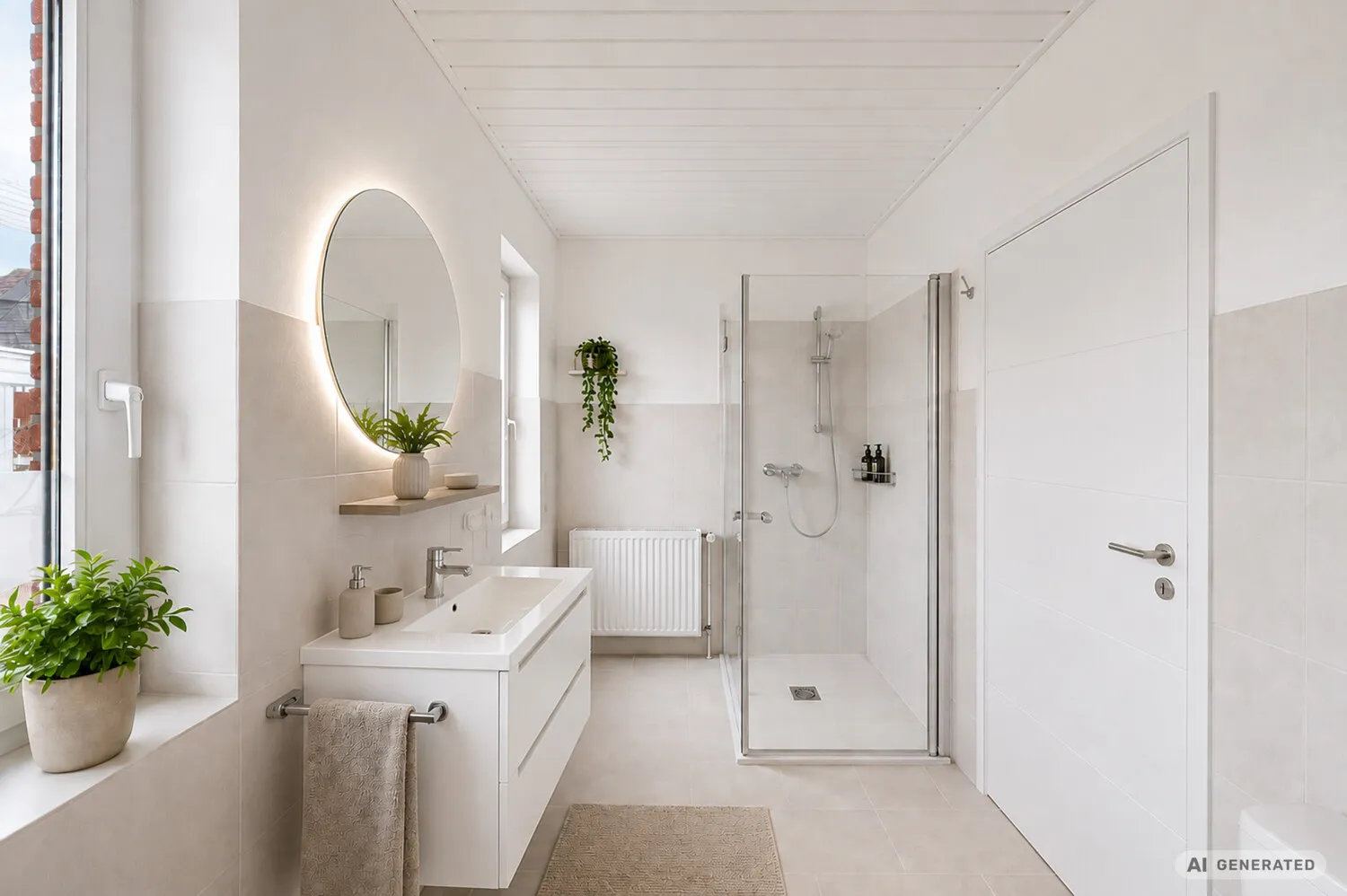 Badezimmer - KI Generiert