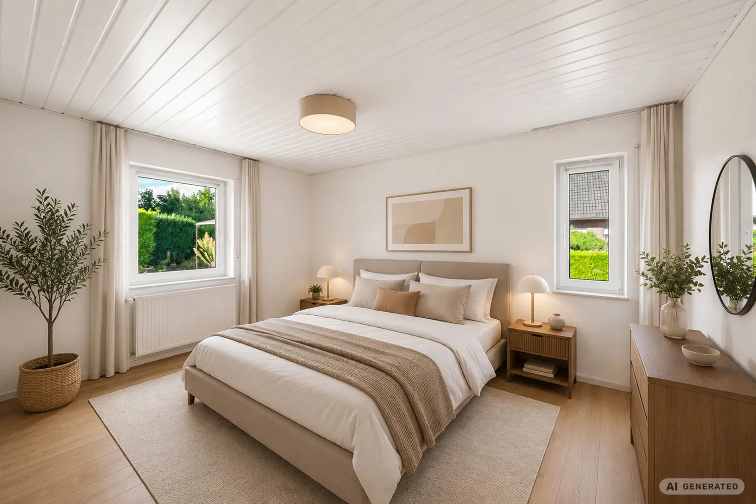 Schlafzimmer - KI Generiert