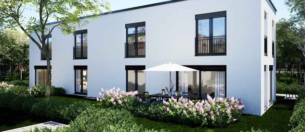 Südseite mit Terrasse