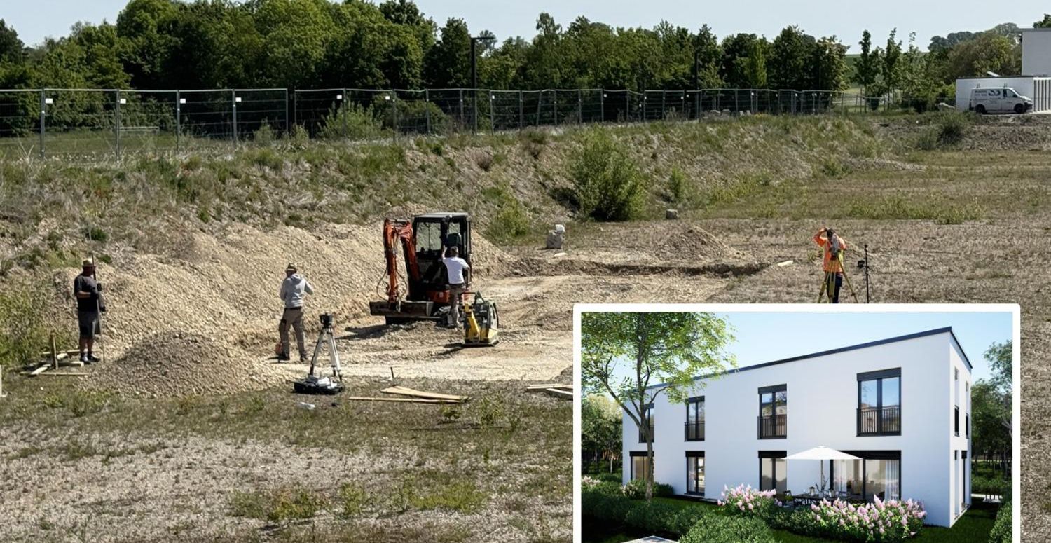 Baubeginn Mai 2025 erfolgt