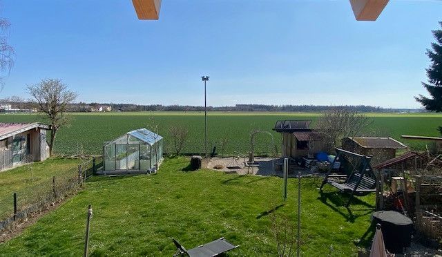 Ausblick vom Balkon im OG