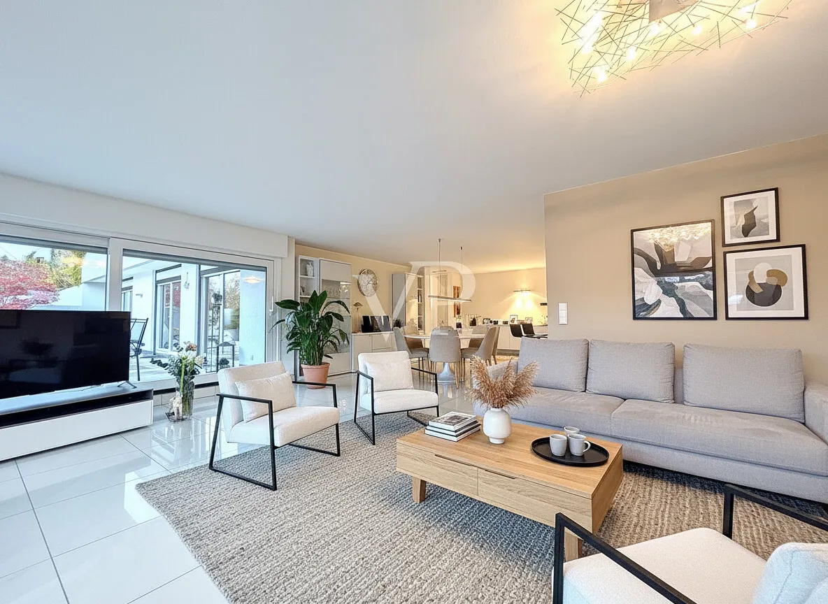 Wohnzimmer (digitales Staging)