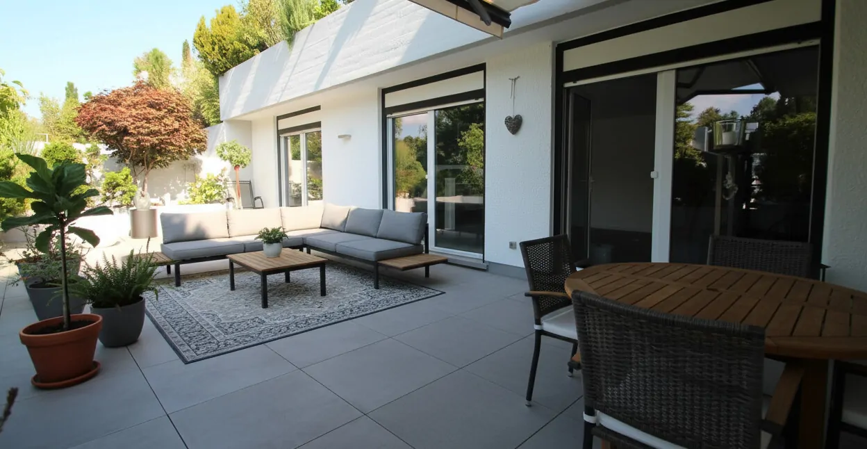 Terrasse (digitales Staging)