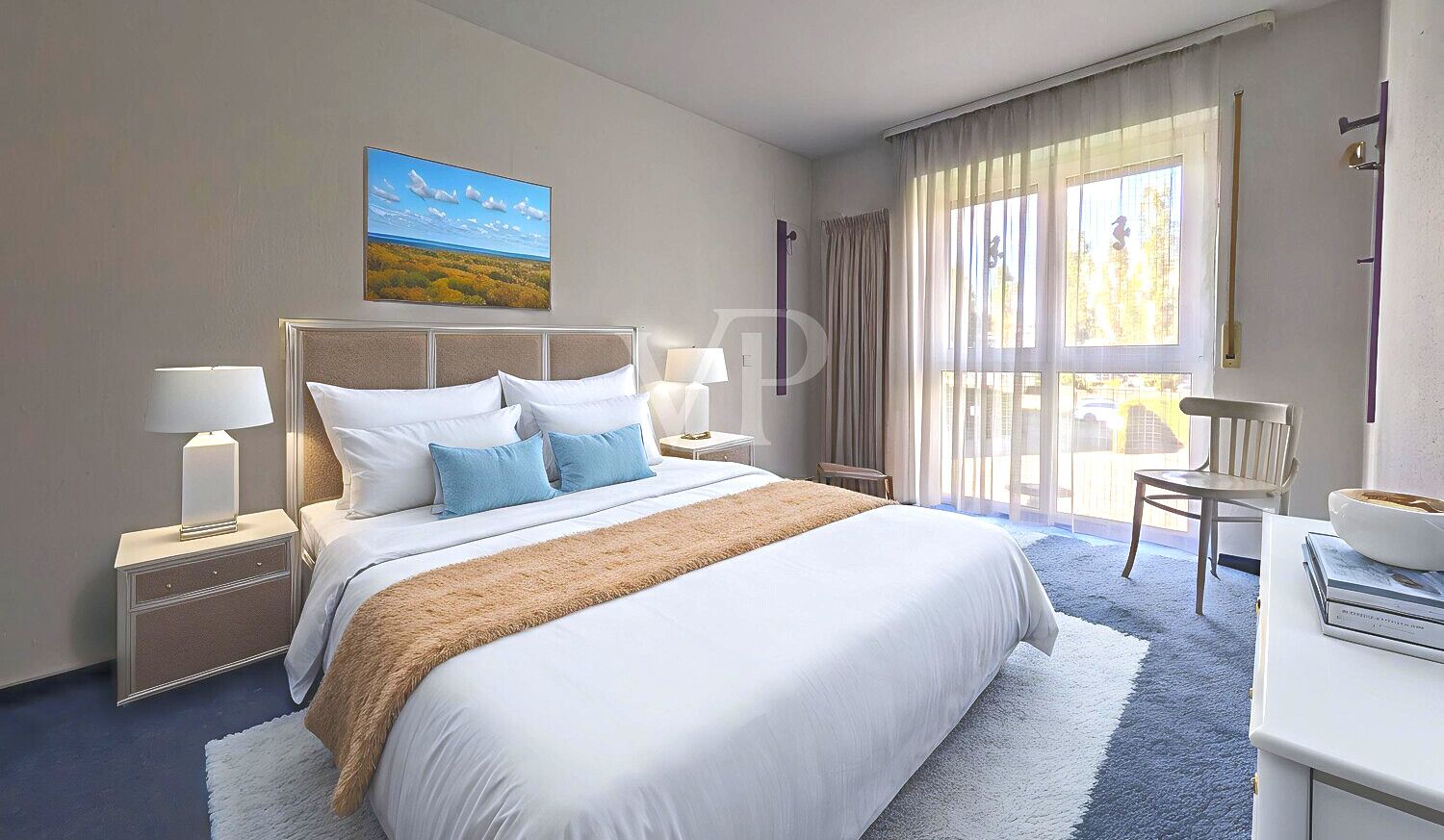 Schlafzimmer (digitales Staging)