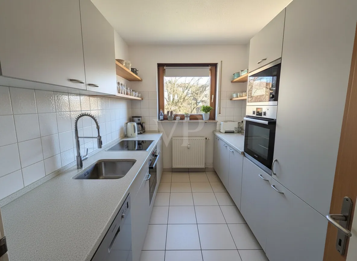 Küche (digitales Staging)