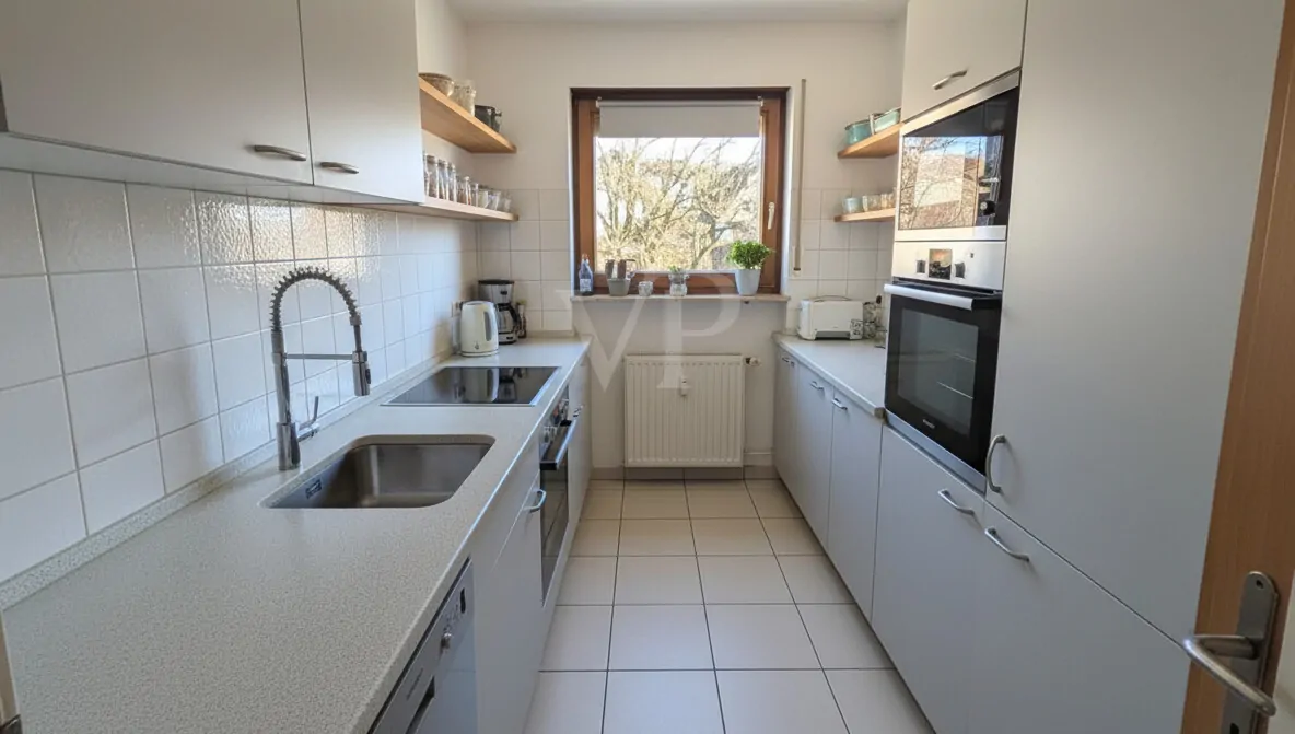 Küche (digitales Staging)