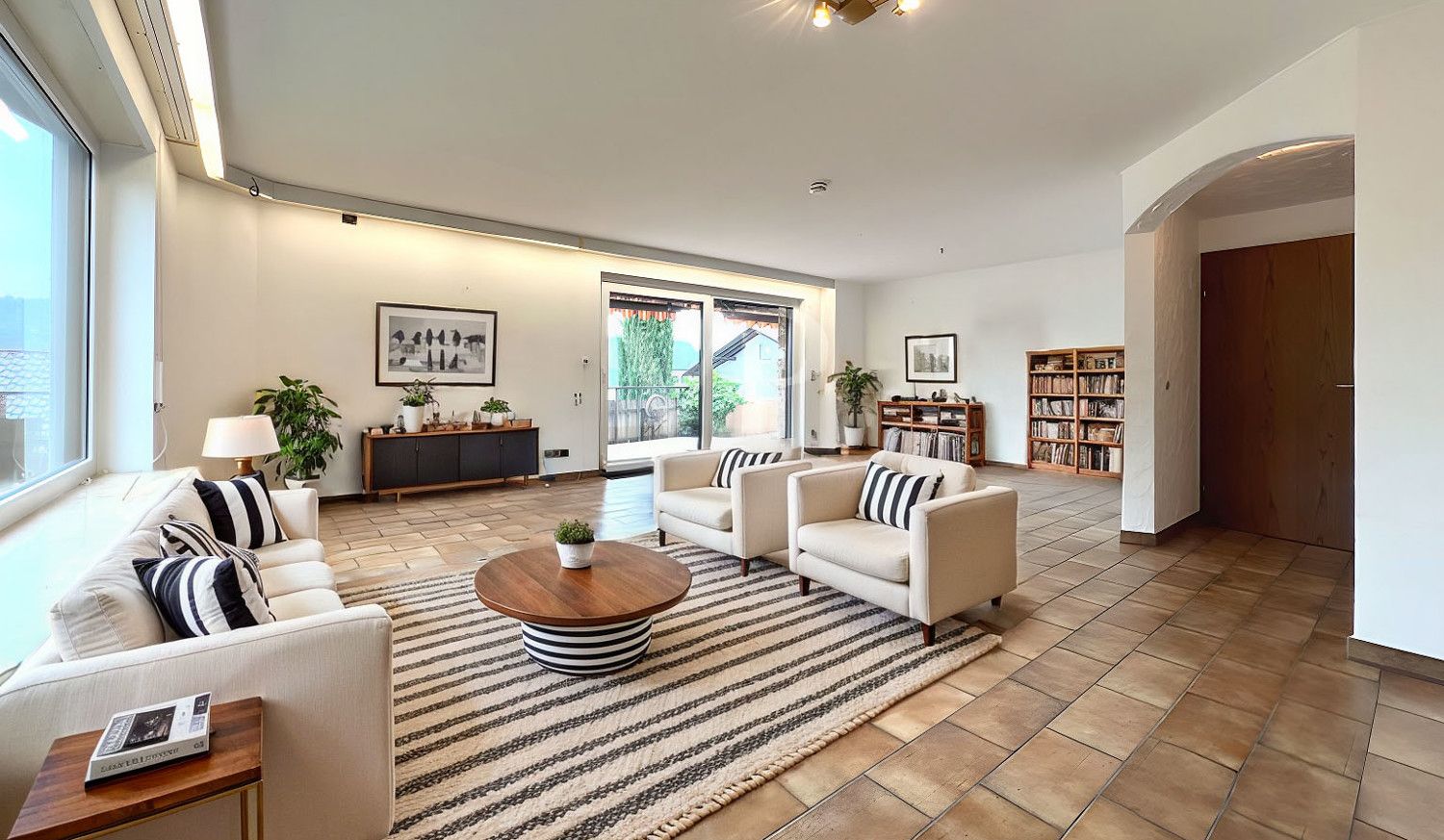 Wohnzimmer (digitales Staging)