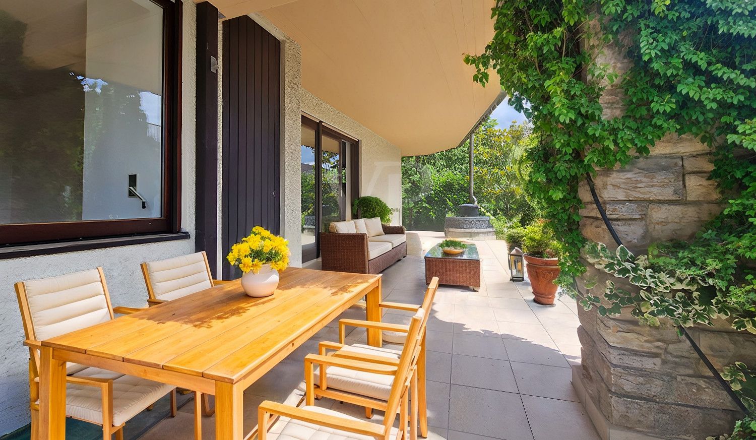 Südterrasse (digitales Staging)