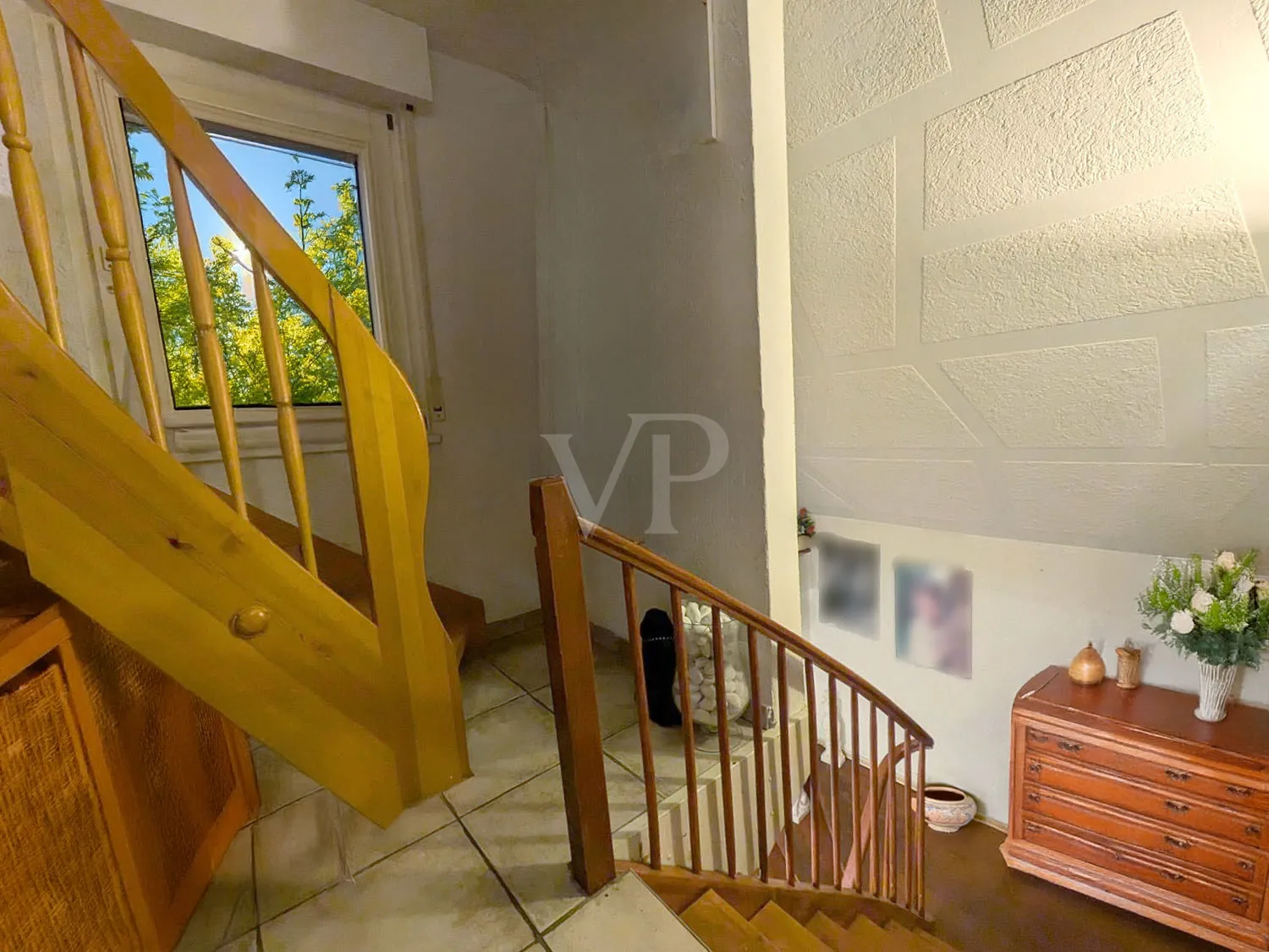 Treppenbereich zum Spitzboden